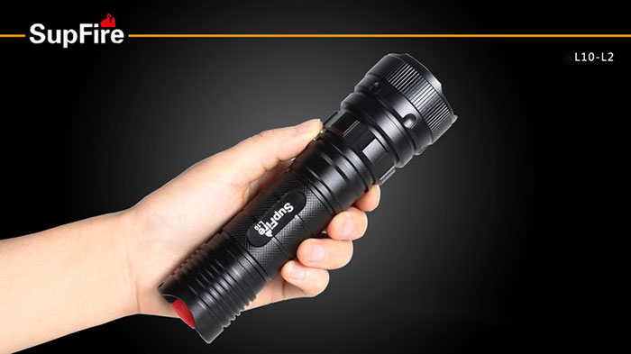Most brightness LED Flashlight Waterproof and Adjustable with 1198 lumens L2 LED - Click Image to Close